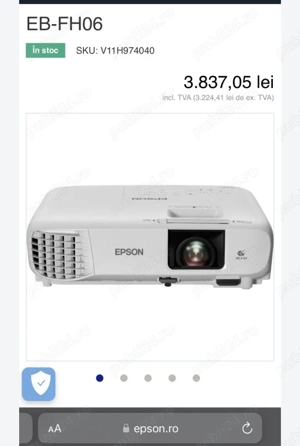Vand videoproiector Epson  sau schimb cu iphone sau scuter