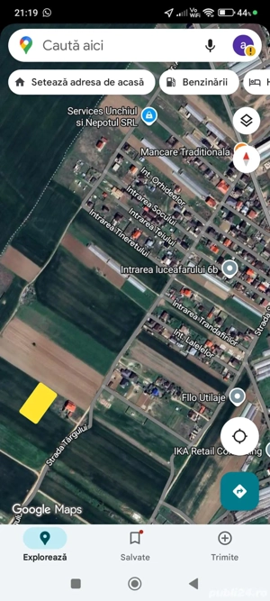 teren intravilan comuna Dobreni