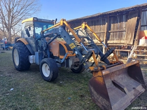 vand tractor Renault cu incarcator frontal comanda yoistic cu 7 comenzi 