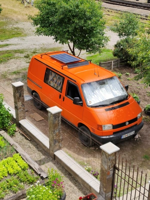 T4 transformat în camper