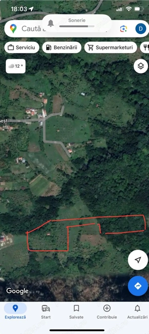 Teren de vanzare in Daesti, jud. Valcea - imagine 2