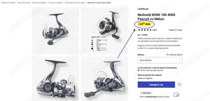 Mulinetă de pescuit Caperlan WXM 100 4000,(Super Ofertă). - imagine 4