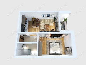 APARTAMENT 1 CAMERA, 40MP, ZONA LIDL CETATE ALBA IULIA - imagine 3
