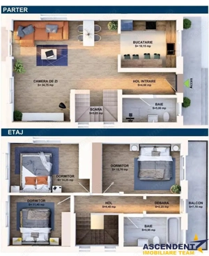 Casa tip duplex in Sanpetru, TVA inclus, Brasov - imagine 13