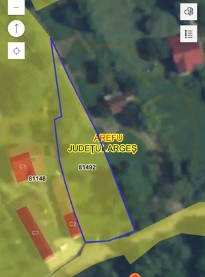 Teren 4996 mp zona de munte Comuna Arefu-Capataneni Arges - imagine 3