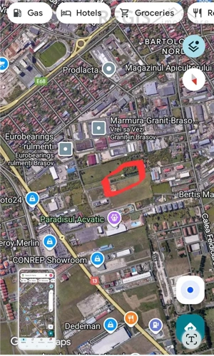 Teren cu autorizatie de constructie zona   Paradisul Acvatic comision 0 - imagine 3