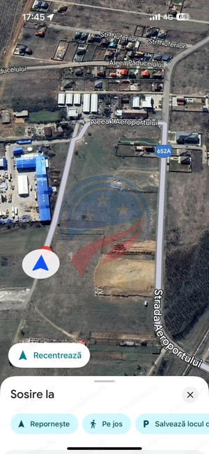 Teren 1000 mp de vanzare/ Carcea/ Industrial