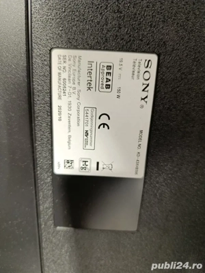  Sony Kdl-50w656A Kdl-60w605B Kd-43xh8596 - imagine 2