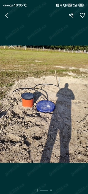 Vând 2 parcele de terenuri intravilane cu utilități , strada Stejarului, Lăpusel la 11 Ari  parcelă - imagine 9