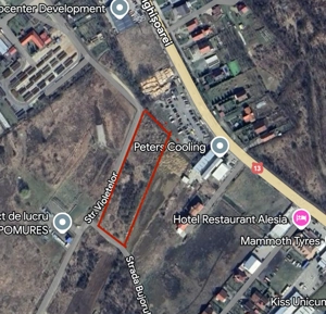 Teren intravilan 5.300 mp, Corunca   30 m de DN13, aproape de Târgu Mureș