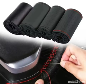 Husa pentru volan din piele - imagine 3