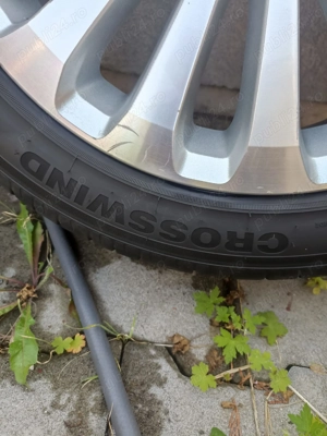 Jante Originale de Ford Titanium pe 17 5x108 Anvelope Dot 0325 - imagine 8