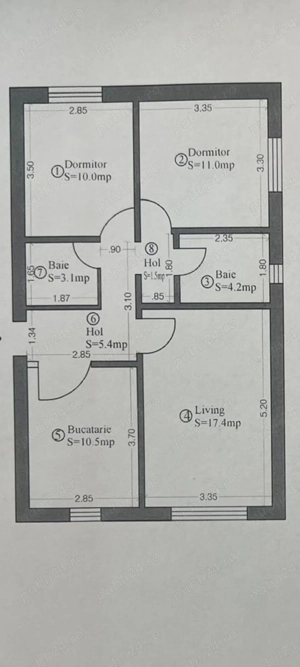 Apartament 3 camere Mircea cel bătrân de vânzare  - imagine 5