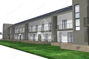 Casa și suprafața generoasă în complex de case înșiruite - imagine 3