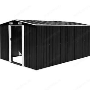 Fém kerti fészer Antracit színben - imagine 2