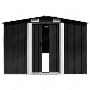 Fém kerti fészer Antracit színben