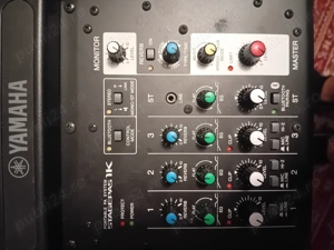 Sistem sunet Yamaha PA Portable Stagepas 1K si Microfon Shure Beta58a BLX24 wireless cu accesorii