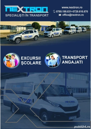 Inchiriem   excursii microbuze 8+1,19+1 si 23+1 locuri