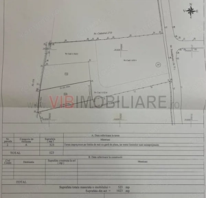 Corbeanca - Tamasi - str Trandafirului - teren 523 mp cu deschidere 13,50 mp - imagine 6