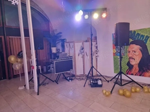 Închiriez sistem sonorizare, lumini evenimente, prestez servici de Dj