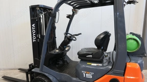 Toyota 8FGF15 motostivuitor GPL, an 2016, ore 14802, catarg triplex - imagine 8