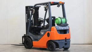 Toyota 8FGF15 motostivuitor GPL, an 2016, ore 14802, catarg triplex - imagine 3