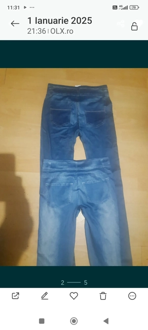 Colanti noi imitatie blugi 2+1 cadou - imagine 3