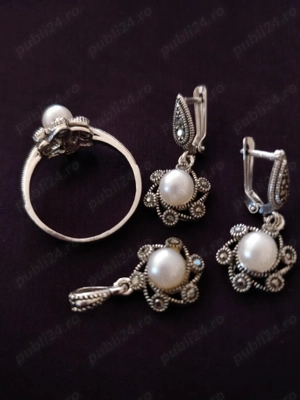 set bijuterii din argint - imagine 2