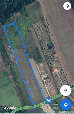De vânzare teren construibil   Bălata, la doar 9 km de Deva