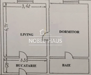 Apartament 2 camere, nedecomandat, etajul 1, Barlad, Zona IRB - imagine 11