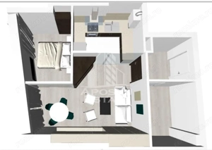 Apartament cu o camera,bloc nou,etaj intermediar, zona Soarelui