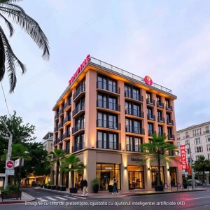 Hotel + spatii comerciale