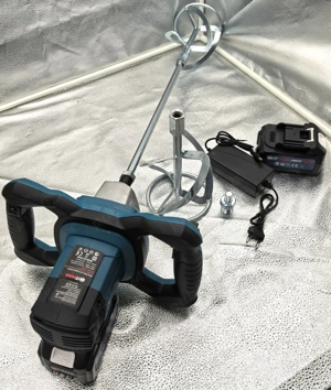 Mixer vopsele & mortar 2x62V   Mobilitate totala - imagine 2