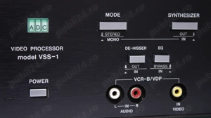 Audio Video processor,EQ,4xaux in,ADC(Japonia). - imagine 4