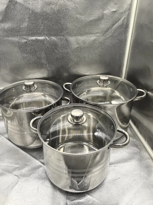 Set oale inox 6 piese, durabil si spatios!