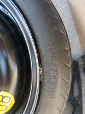 Roată rezervă îngustă . - imagine 2