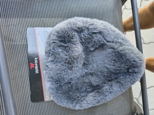 Husă de șa Walfort pufoasa, gri, noua