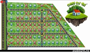 Vând 1100 mp teren, Crevedia