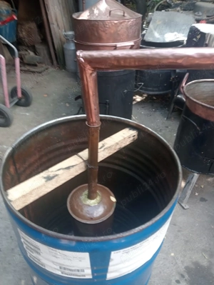 Vand cazan tuica din cupru de 120 litrii - imagine 5