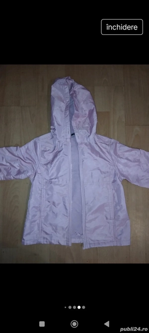 Geacă impermeabilă ,căptusită+ bluză cadou