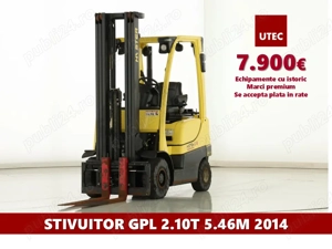 Stivuitoare GPL noi si SH   Garantie, Rate Avantajoase, fara avans - imagine 2