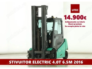 Stivuitoare Electrice SH   Garantie si Rate Avantajoase fara avans, raspuns imediat - imagine 2