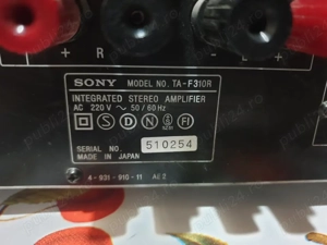 Amplificator Audio Sony TA-F310R Statie Audio Japan - imagine 3
