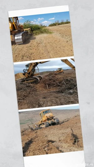 Prestăm diverse servicii,  defrișări terenuri 