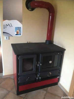 Termoșemineu cu plită 
