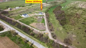 1839mp - Teren de vanzare Mosnita, cu utilitati - 55euro/mp+TVA