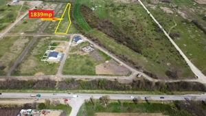 1839mp - Teren de vanzare Mosnita, cu utilitati - 55euro/mp+TVA - imagine 3