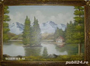 tablou peisaj scoala germana