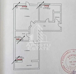Apartament cu 2 camere, decomandat, etaj intermediar, zona Steaua - imagine 7