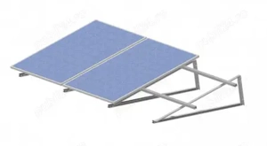Kit structura montaj 86 panouri fotovoltaice acoperis plat, terasă